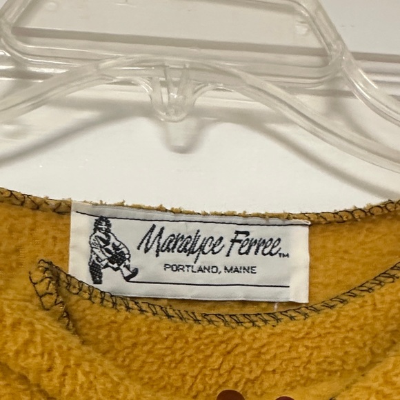 Vintage Maralyce Ferree Mustard Sweater/ jacket - Picture 2 of 9